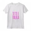 Donna Tette E Paura Maglietta Spiritosa Sarcastica - Idea Regalo Compleanno - HapTiger Marca Tee Shirt