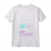 Donna Idea regalo per il 40 compleanno Favolosi 40 anni Maglietta con Collo a V - Regalo Compleanno Donna Speciale