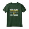 Felpa con Cappuccio Dj Testo Divertente - Idea Regalo per Uomo Disc Jockey - Frase Ironica e Sarcastica