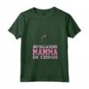 Donna Abbigliamento Premaman Gravidanza Divertente Festa Neo Mamma Maglietta con Collo a V - Installazione Mamma In corso - Idea Regalo Compleanno 2021
