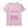 Donna Magliette Divertenti Compleanno 50 Anni - Maglietta Collo a V Venticinquenne che Vale il Doppio - Ideale Regalo per Festa di Compleanno