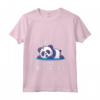 Donna Camicia da Notte Ufficiale Pigiama Panda Carino Maglietta con Collo a V - Regalo Divertente per il Sonno e il Relax - Ideale per Donne, Uomini e Bambini