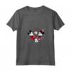 HapTiger Mickey and Minnie Love Gaze Hearts Maglietta con Collo a V - Valentine's Day Couples T-Shirts - Official Disney Merchandise