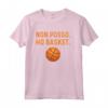 Pallacanestro Basket Non Posso Felpa con Cappuccio - Design Divertente - Ideale per Appassionati di Basket
