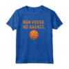 Pallacanestro Basket Non Posso Felpa con Cappuccio - Design Divertente - Ideale per Appassionati di Basket