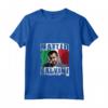 Donna Matteo Salvini Forza Lega Salvini Italia Bandiera Maglietta con Collo a V - Supporto Politico per Patrioti e Repubblicani - Acquista Online Maglietta Salvini