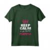 Donna Keep Calm - Annuncio Gravidanza - Divertente Maglietta per Futura Mamma del 2021 - Ideale per Regali Originali