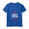 Donna Keep Calm - Annuncio Gravidanza - Divertente Maglietta per Futura Mamma del 2021 - Ideale per Regali Originali