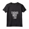 Donna Teacher Mode Off - Last Day Of School Maglietta con Collo a V per Insegnanti - Ideale per la Festa di Fine Anno