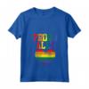 Donna Proud Ally Heart Protest LGBTQ Rainbow Flag Gay Pride Ally Maglietta con Collo a V - Supporto per la Comunità LGBTQ - Acquista T-shirt per i Diritti Civili e l'Uguaglianza