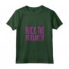 Donna Fuck The Patriarchy Maglietta Divertente - Regalo Femminista con Collo a V - Ideale per Compleanno - Marca HapTiger