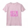 Donna Fuck The Patriarchy Maglietta Divertente - Regalo Femminista con Collo a V - Ideale per Compleanno - Marca HapTiger