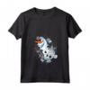 HapTiger Frozen Olaf Dancing In The Snowflakes - Officially Licensed T-shirt - Perfect for Kids and Disney Fans - 16FRZN039WA