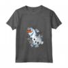 HapTiger Frozen Olaf Dancing In The Snowflakes - Officially Licensed T-shirt - Perfect for Kids and Disney Fans - 16FRZN039WA