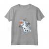 HapTiger Frozen Olaf Dancing In The Snowflakes - Officially Licensed T-shirt - Perfect for Kids and Disney Fans - 16FRZN039WA