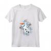 HapTiger Frozen Olaf Dancing In The Snowflakes - Officially Licensed T-shirt - Perfect for Kids and Disney Fans - 16FRZN039WA