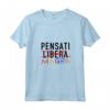 Donna Pensati Libera Magra - Maglietta con Collo a V per Uomo - Regalo Ideale per Compleanni, Natale, Festa del Papà, Festa della Mamma