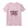 Donna Pensati Libera Magra - Maglietta con Collo a V per Uomo - Regalo Ideale per Compleanni, Natale, Festa del Papà, Festa della Mamma