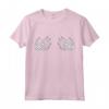 Mano di Scheletro delle Donne di Halloween Boob Maglietta - Abbigliamento Divertente per Feste e Eventi a Tema