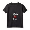 HapTiger Mickey Mouse Geometric Body Foot Pop Maglietta con Collo a V - Officially Licensed Apparel 19DNMC00055A-001