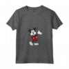 HapTiger Mickey Mouse Geometric Body Foot Pop Maglietta con Collo a V - Officially Licensed Apparel 19DNMC00055A-001
