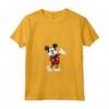 HapTiger Mickey Mouse Geometric Body Foot Pop Maglietta con Collo a V - Officially Licensed Apparel 19DNMC00055A-001