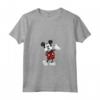 HapTiger Mickey Mouse Geometric Body Foot Pop Maglietta con Collo a V - Officially Licensed Apparel 19DNMC00055A-001
