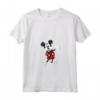 HapTiger Mickey Mouse Geometric Body Foot Pop Maglietta con Collo a V - Officially Licensed Apparel 19DNMC00055A-001