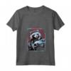 HapTiger Infinity War Rocket Raccoon Digital Abstract Maglietta con Collo a V - Officially Licensed Apparel - Guardians of the Galaxy
