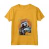 HapTiger Infinity War Rocket Raccoon Digital Abstract Maglietta con Collo a V - Officially Licensed Apparel - Guardians of the Galaxy
