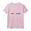 Happy Pride Month - Love is Love - LGBTQ+ Maglietta con Collo a V - Ideale per il Pride Month, Supporto LGBTQ+ e Regalo Orgoglio Gay