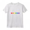 Happy Pride Month - Love is Love - LGBTQ+ Maglietta con Collo a V - Ideale per il Pride Month, Supporto LGBTQ+ e Regalo Orgoglio Gay