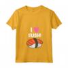 Donna I Love Sushi - Kawaii Sushi Giapponese Maglietta con Collo a V - Regalo divertente per gli Amanti del Sushi