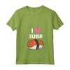 Donna I Love Sushi - Kawaii Sushi Giapponese Maglietta con Collo a V - Regalo divertente per gli Amanti del Sushi