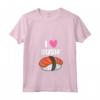 Donna I Love Sushi - Kawaii Sushi Giapponese Maglietta con Collo a V - Regalo divertente per gli Amanti del Sushi
