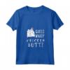 Donna Guess What Chicken Butt Chicken Whisperer Farm Lover Farmer Maglietta con Collo a V - Funny Unique T-shirt for Chicken Lovers and Farmers - Great Gift for Birthday, Christmas, Mother's Day