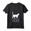 Donna Sticazzi Maglietta Gatto - Frasi Divertenti Regalo Donna Maglietta con Collo a V - Ideale per Amanti dei Gatti