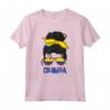 Colombia Per Ragazza Bandiera colombiana - Maglietta per le Donne Colombiane - Regalo Simpatico della Colombia per la Mamma