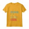 Donna Divertente - T-shirt Vintage Marito Papà Colonnello Leggenda Retrò con Collo a V - Fantastico Regalo