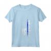 Donna Polizia Colonnello Camicia - Regalo Maglietta con Collo a V per Poliziotto - Linea Rossa Blu e Bandiera Americana