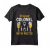 Pensionato Colonnello Divertente - Birra Bere Pensione Air Force Maglietta - Per Tenente Colonnello e Veterani - Maestro Brew