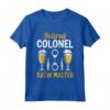 Pensionato Colonnello Divertente - Birra Bere Pensione Air Force Maglietta - Per Tenente Colonnello e Veterani - Maestro Brew
