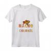 Donna Divertente Cinco De Mayo Nacho Medio Colonnello Messicano Fiesta Maglietta con Collo a V - Regalo Umoristico per Cinco De Mayo - Ideale per Mamma, Papà, Fidanzato, Fidanzata