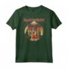 HapTiger Powerslave Lightning Circle Maglietta - Official Band Merchandise for Men, Women, Boys, and Girls