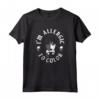 HapTiger I'm Allergic To Color Skull Sketch Logo Maglietta - Officially Licensed Apparel for Men, Women, Boys, and Girls - Addams Family T-Shirt