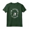 HapTiger I'm Allergic To Color Skull Sketch Logo Maglietta - Officially Licensed Apparel for Men, Women, Boys, and Girls - Addams Family T-Shirt