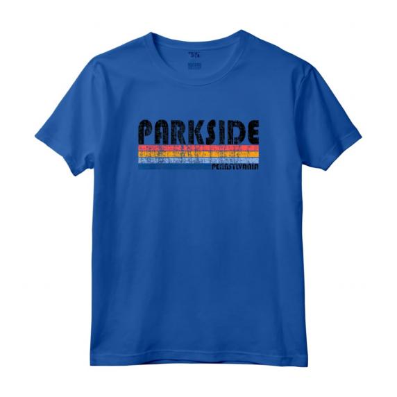 Parkside, PA Hometown Pride Retro Anni '70 80 Stile Maglietta - Mostra l'Orgoglio della Tua Città Natale con Stile Vintage