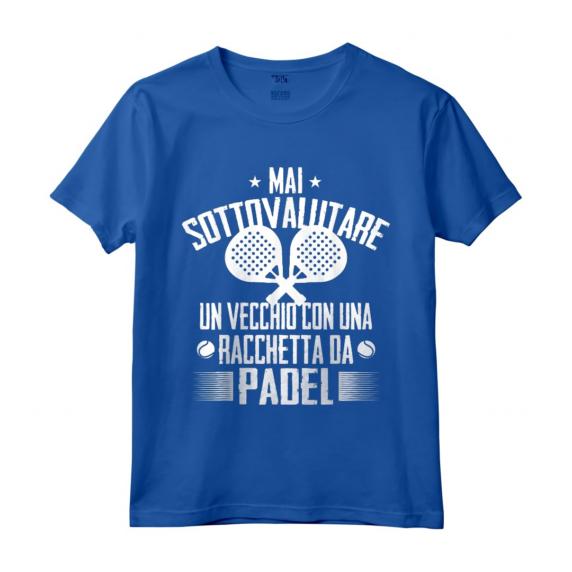 Padel Paddle Regalo Padelista Divertente - Maglietta per Padel - Ideale per Compleanno o Natale