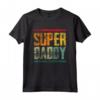 Super Daddy Festa del Papà - Maglietta Compleanno Regalo per Papà - Design Vintage Retro Anni '60 '70 '80