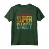 Super Daddy Festa del Papà - Maglietta Compleanno Regalo per Papà - Design Vintage Retro Anni '60 '70 '80